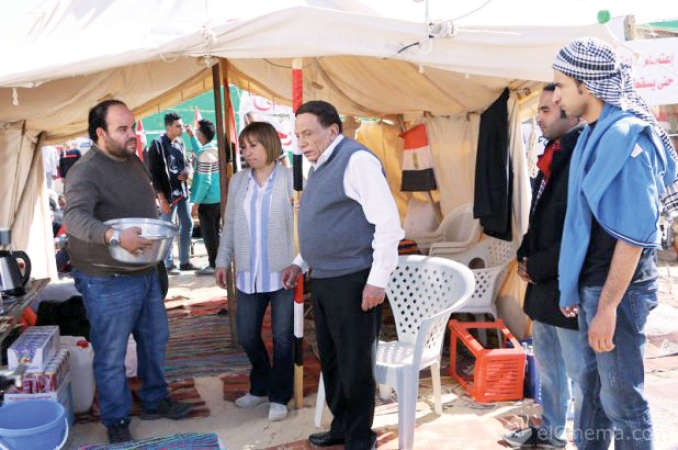 عادل امام في كواليس استاذ ورئيس قسم﻿