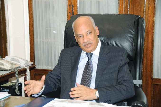 السفير المصري عبد الكريم سليمان﻿