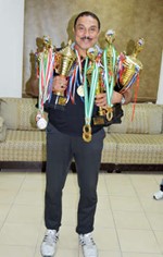 المدير الفني محمد ايمن مع حصاد الموسم 