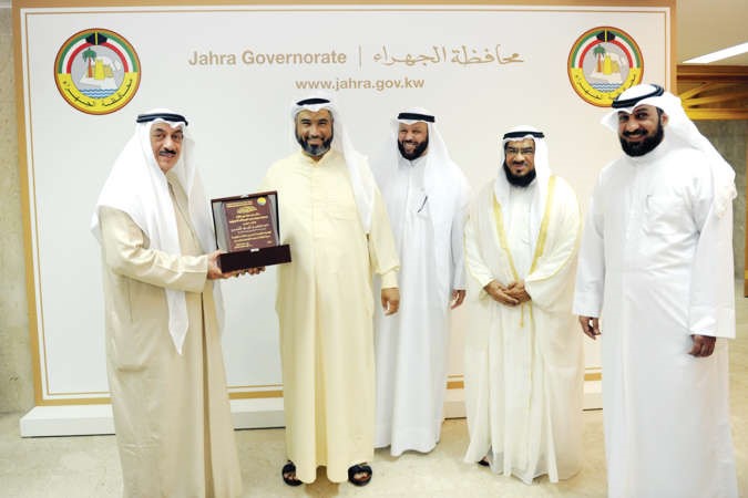 محافظ الجهراء يشيد بجهود مؤسسات العمل المدني في العمل الخيري