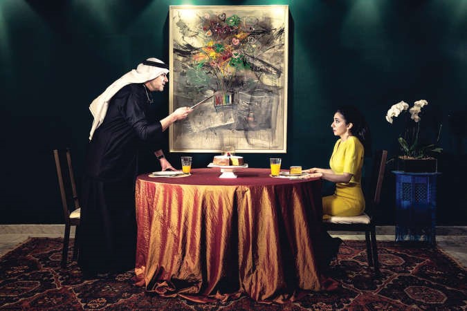 اعمال فنية تسلط الضوء على دور المراة 