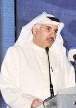 المدير العام لتلفزيون الوطن ماجد العصفور ملقيا كلمته﻿