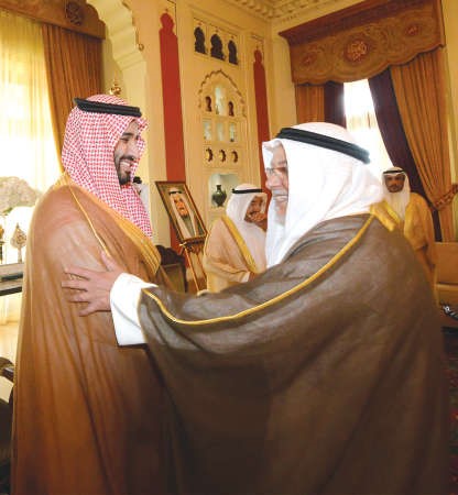 الشيخ علي الجراح مرحبا بصاحب السمو الملكي الامير محمد بن سلمان 
