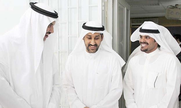 الشيخ مبارك العبدالله وحديث مع خالد الدلك ودجعفر بوحمد