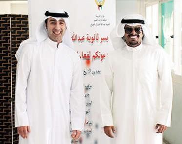 خالد الدلك وعبدالله الاحمدي