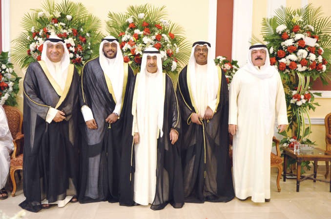 الشيخ بندر الجابر واللواء عبدالفتاح العلي يهنئان