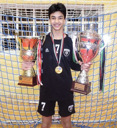 اللاعب الواعد يوسف الرومي﻿