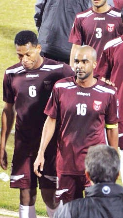 لاعب النصر عبدالله ممدوح في احدى المباريات﻿