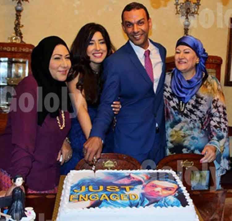 الصور الكاملة لحفل خطوبة أيتن عامر