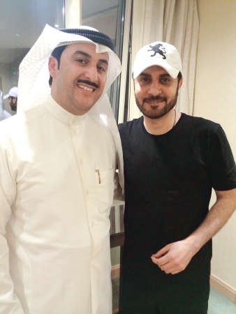 دعيسى العميري مع ماجد المهندس