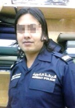 الباكستاني بزي الشرطة﻿