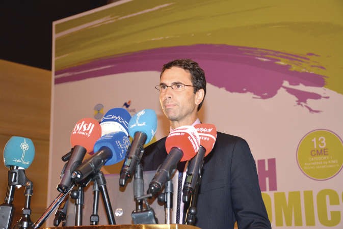 الرئيس الاستراتيجي للمؤتمر دبيير موري يلقي كلمته﻿