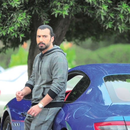 فؤاد علي في مشهد من المسلسل﻿