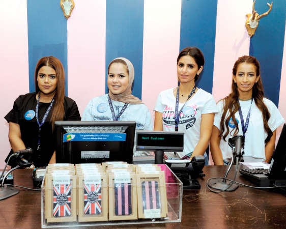 متدربات في البرنامج الصيفي﻿