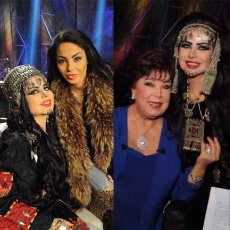 بالصور.. حليمة بولند تظهر بإطلالة مرعبة في برنامجها الجديد