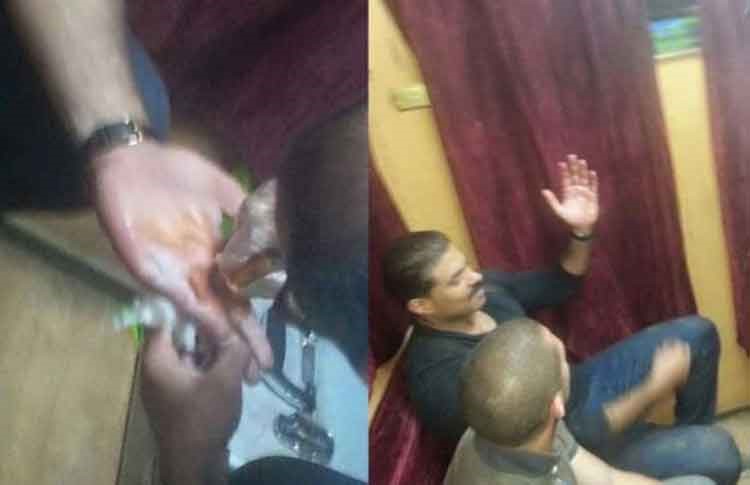 بالصور.. إصابة خالد سليم أثناء التصوير