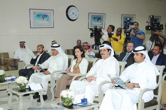 الشيخة الزين الصباح تتقدم الحضور﻿