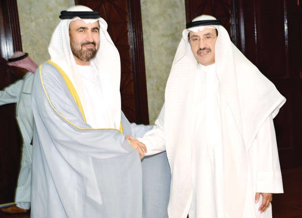 الفريق اول احمد الرجيب مستقبلا رحمة حسين الزعابي﻿