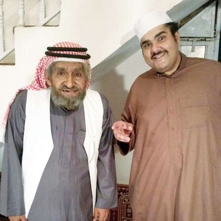 ومع الفنان فهد الحيان