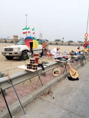 الباعة الجائلون كانوا هدفا لاحدى الحملات