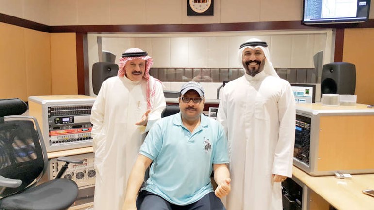 السويدان مع خالد المقلد ووليد سراب