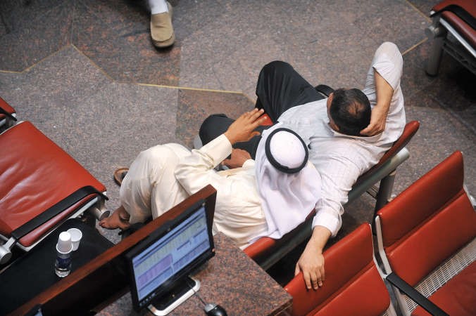 حال البورصة الجلوس والانتظار حتى ياتي الفرج 	قاسم باشا﻿