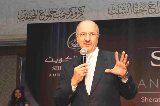 فهد ابو شعر يلقي كلمته