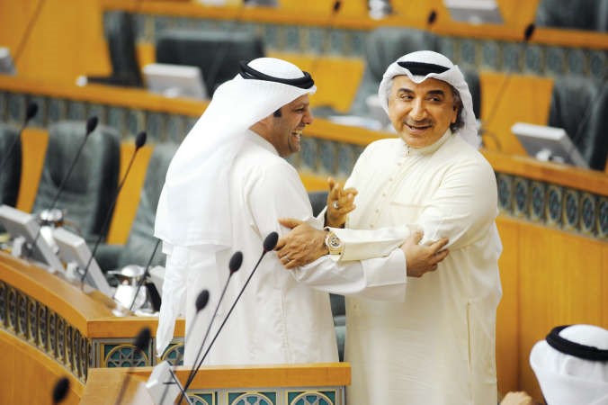 دعبدالحميد دشتي وفيصل الكندري