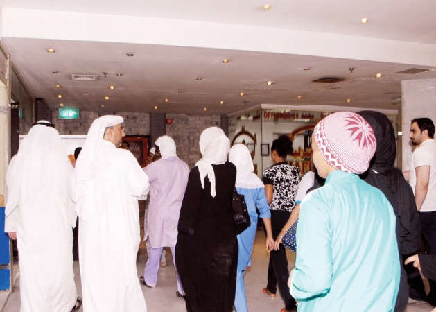 من حملة وزارة الداخلية على مكاتب الخدم﻿