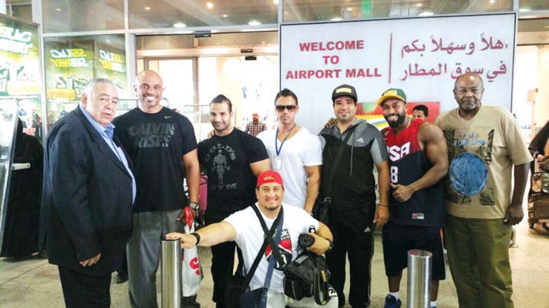 بدر بودي وعادل فهيم واحمد الورداني ومجموعة من المشاركين