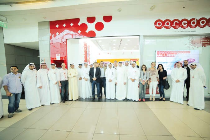 جانب من زيارة الادارة التنفيذية لفروع Ooredoo ﻿