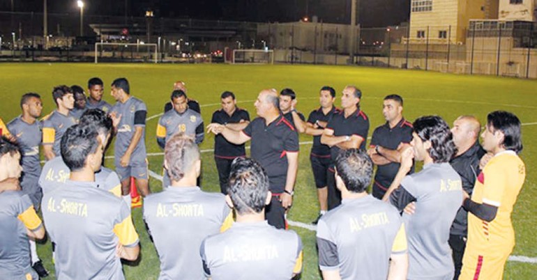  تدريبات الشرطة العراقي في الدوحة﻿