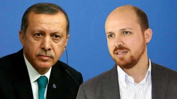 رجب طيب اردوغان وابنه بلال