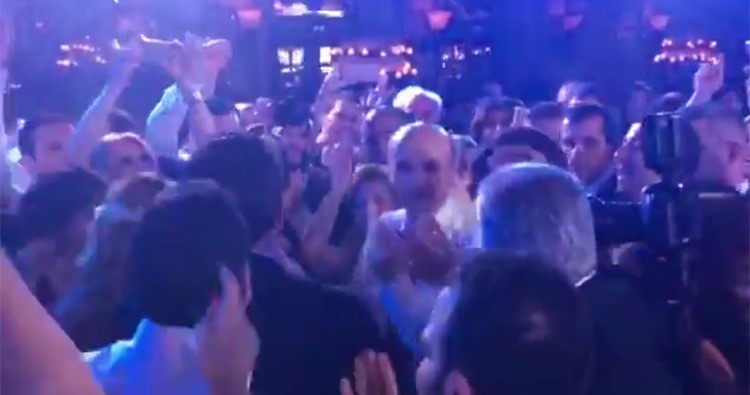 بالفيديو.. سمير جعجع يرقص مع ستريدا ويغني مع عاصي الحلاني!
