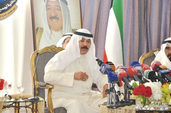 الشيخ محمد الخالد متحدثا في اللقاء التنويري