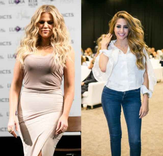 بالصور.. الكويتية فوز الفهد تسرق الأضواء من كلوي كارداشيان في دبي