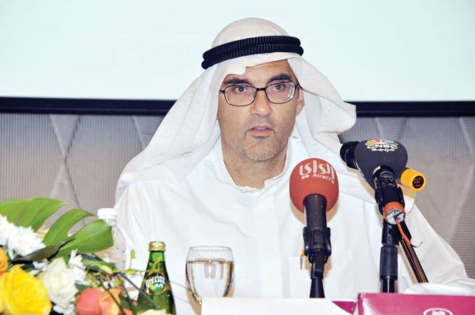 طارق سلطان خلال عمومية الشركة امس احمد علي﻿