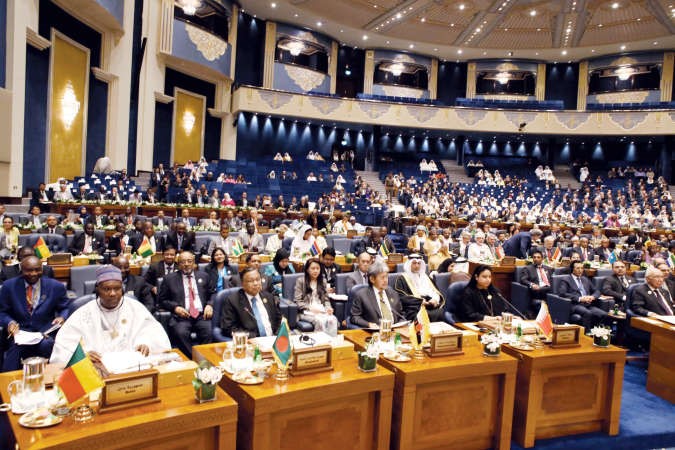 جانب من الحضور خلال المؤتمر﻿
