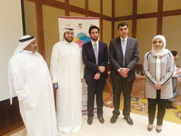 جانب من المشاركين في فعاليات اليوم العلمي الاول لاخصائيي النطق 