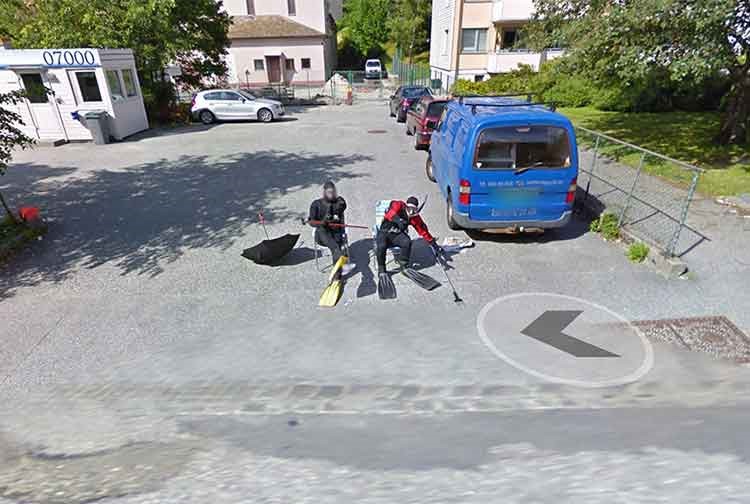 أغرب الصور الملتقطة بعدسة "غوغل" في مشروع "Street View"