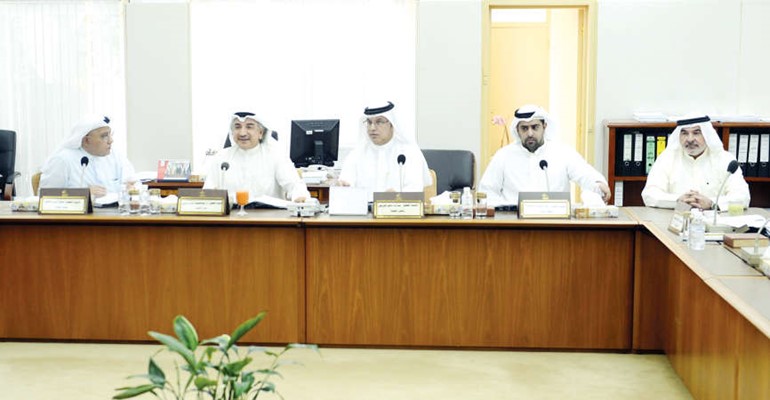 صالح عاشور وراكان النصف ومبارك الحريص ود عبدالحميد دشتي ونبيل الفضل﻿