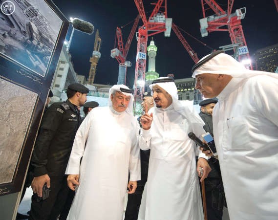 الملك سلمان يصدر توجيهاته في التوسعة﻿