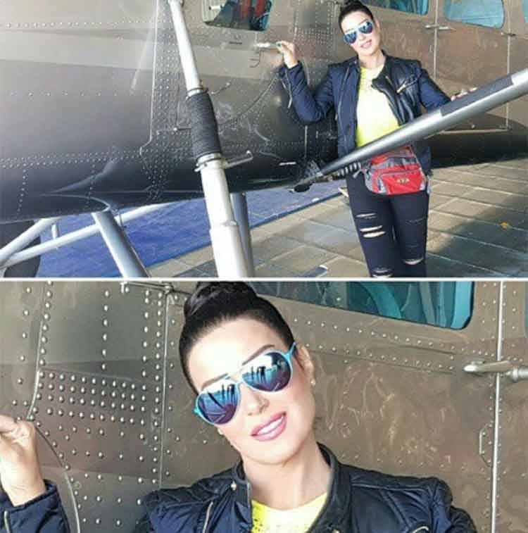 بالصور.. سمية الخشاب في مهمة خطرة