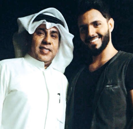 بدر الزيدان مع المنتج باسم عبدالامير﻿