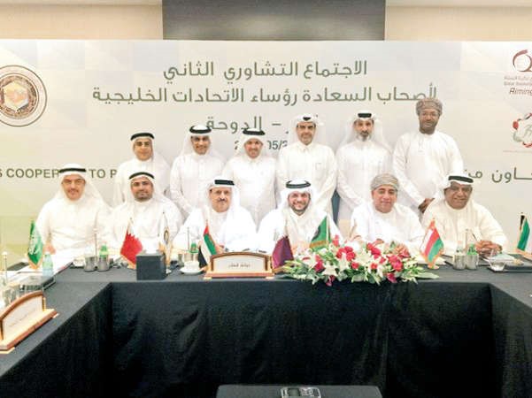 جانب من الاجتماع في الدوحة ﻿