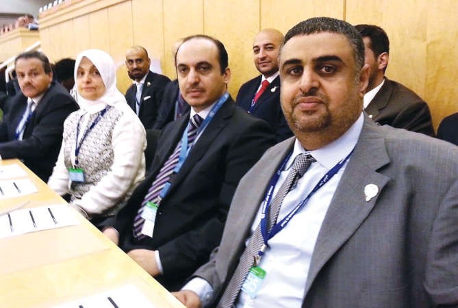 هند الصبيح خلال المؤتمر السنوي لمنظمة العمل الدولية﻿