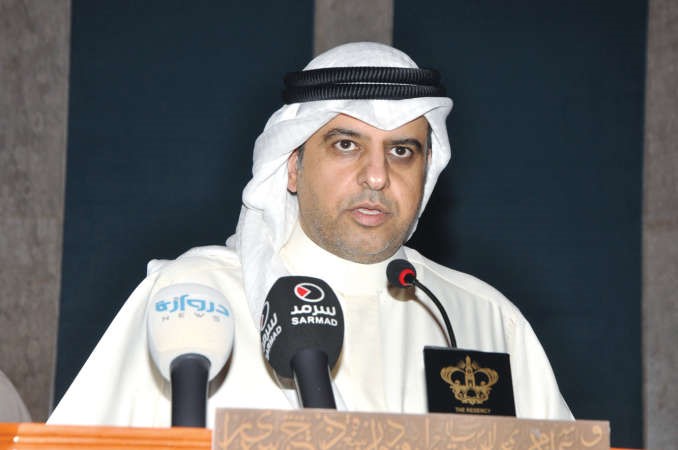 الامين العام للملتقى الاعلامي العربي ماضي الخميس متحدثا للحضور