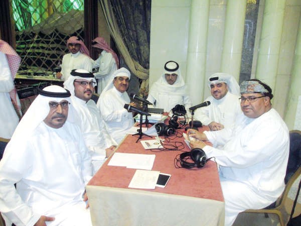يوسف جوهر مع اعلاميي دول الخليج﻿