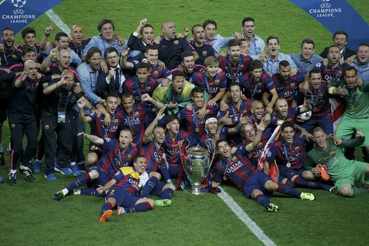 برشلونة يحرز اللقب الخامس له في دوري الأبطال.. والثلاثية الثانية في تاريخه 