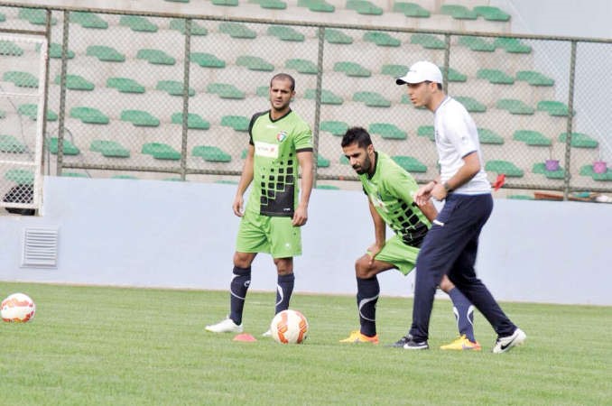 الأزرق تعادل مع الأردن بهدفين ويتدرب بالبدلاء اليوم